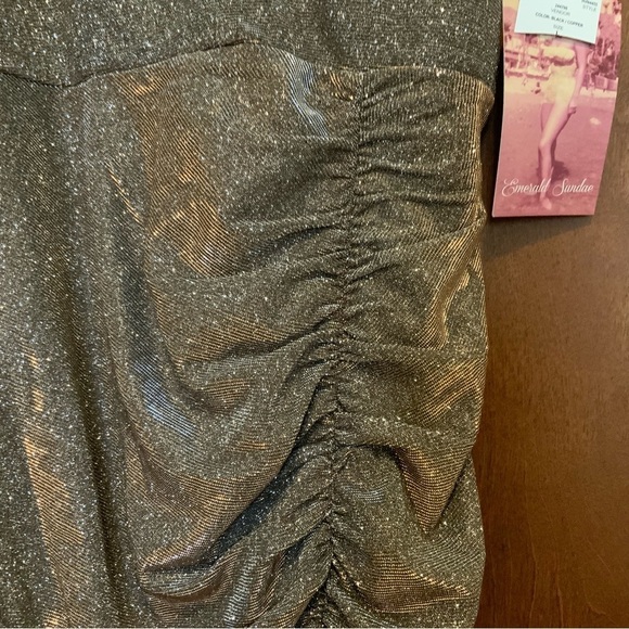 NWT Emerald Sundae Strappy Sexy Bodycon Mini Dress Size XL - Picture 5 of 9